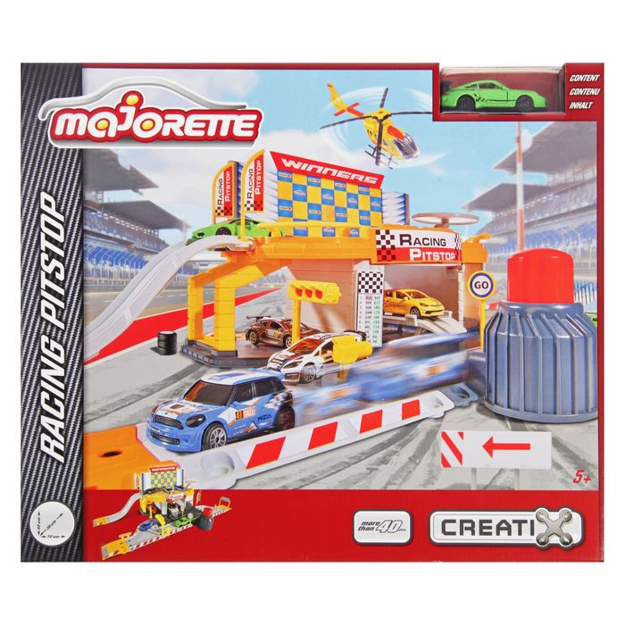 Пит-стоп Creatix, c машинкой