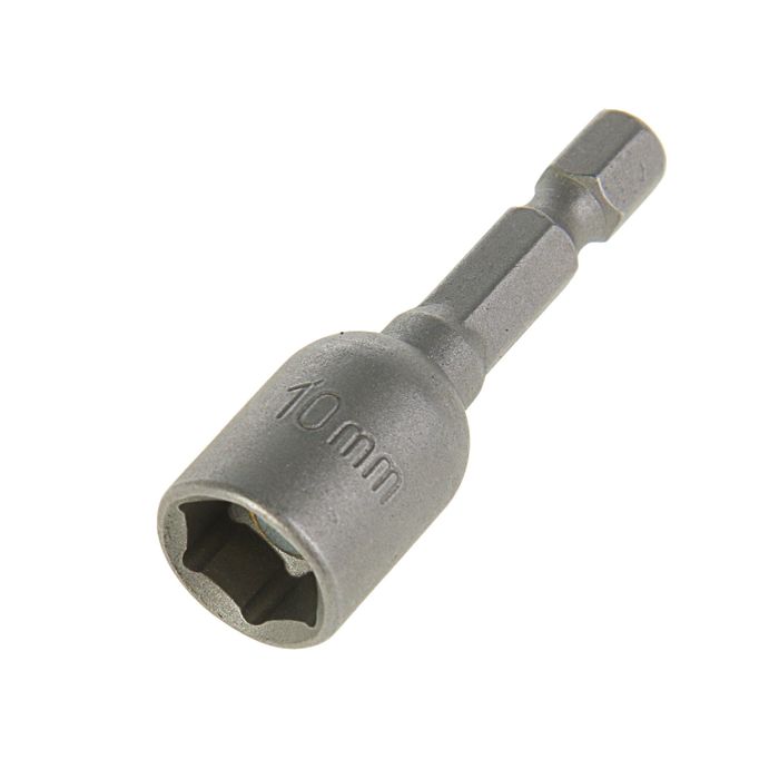 Ключ - насадка "ЭНКОР", 1/4", 10 х 48, магнитная