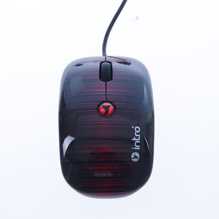 Мышь Intro MU205 Black/Red USB