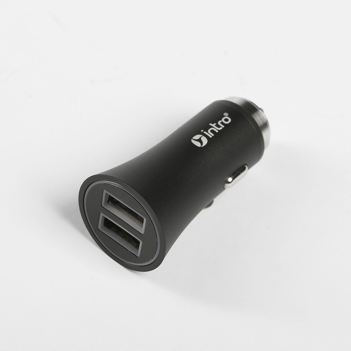 Зарядное устройство автомобильное Intro CC120 USB Car charger, 2,4A
