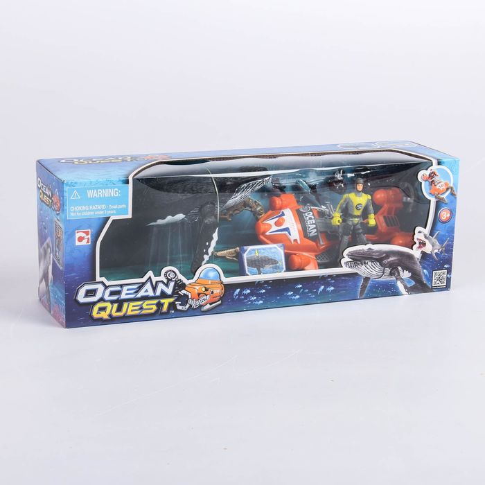 Акванавт на скутере, 2 фигурки