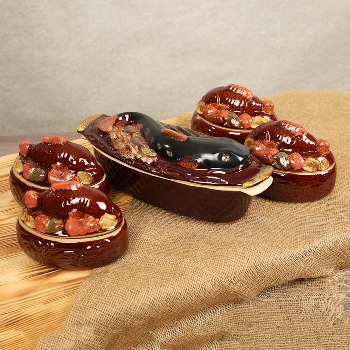 Набор супников  "Сом" 4+1