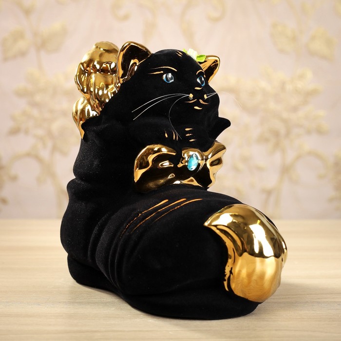 Копилка "Кот башмачек" булат