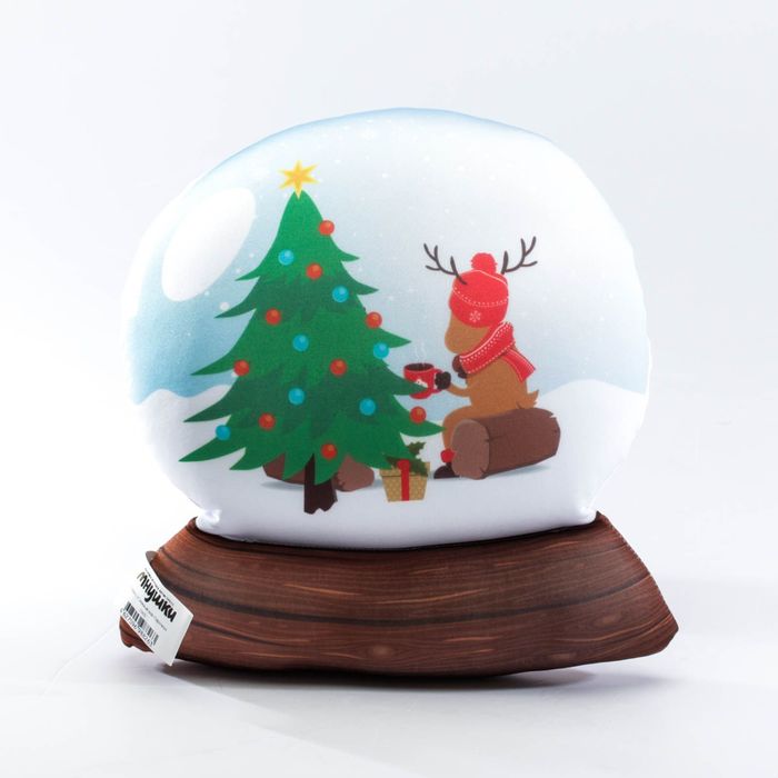 Мягкая игрушка-антистресс "Снежный шар Парочка", 22 см