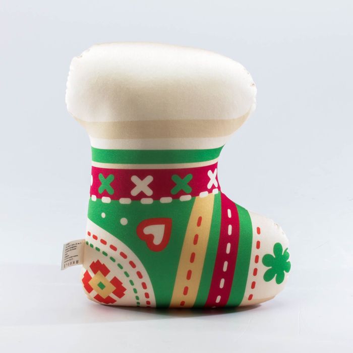 Мягкая игрушка-антистресс "Сапожок" зеленый, 26 см