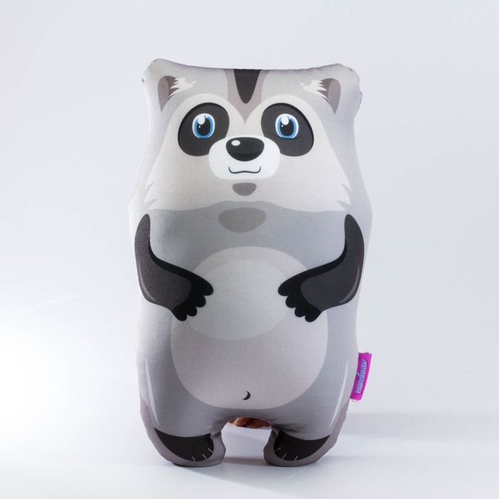 Мягкая игрушка-антистресс "Крошка енот" цвет серый, 33 см