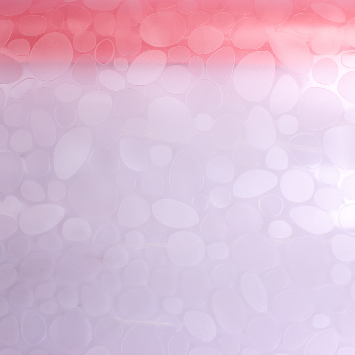 Коврик противоскользящий 45х100 см "Пузыри", цвет розовый