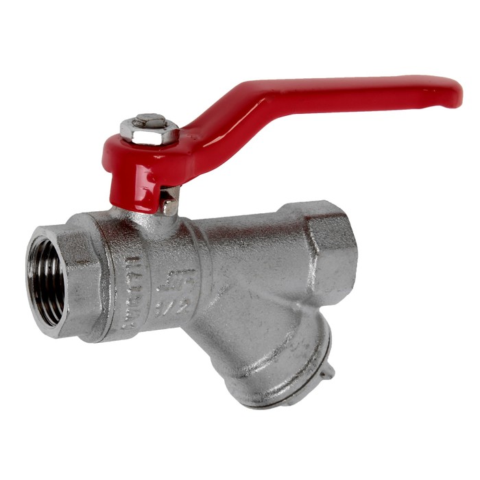 Кран-фильтр JIF, внутренняя резьба 1/2", ручка, никелированный