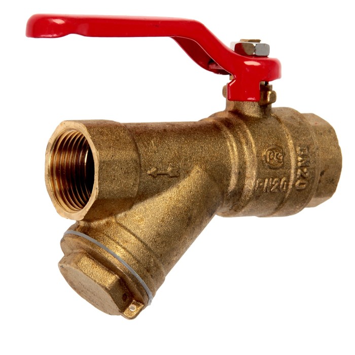 Кран-фильтр JIF, внутренняя/внутренняя резьба 3/4", ручка