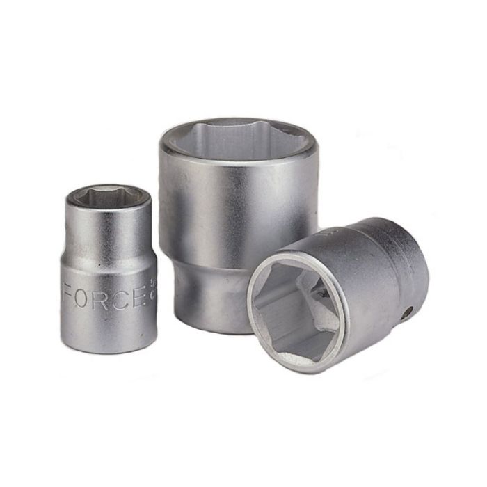 Головка торцевая FORCE F-56527, 27мм, 3/4", 6-гранная, L52мм