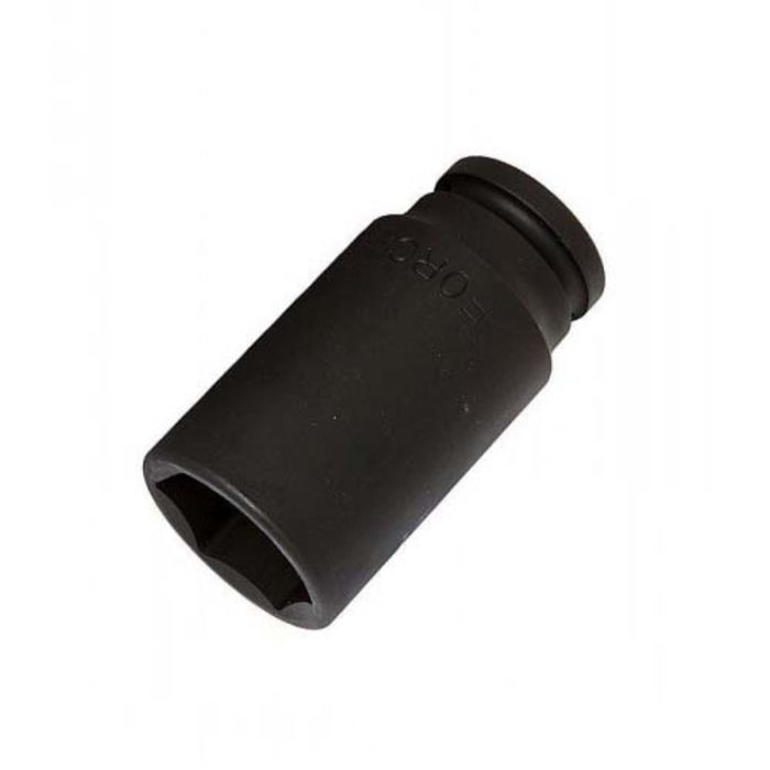 Головка торцевая FORCE F-48510028, 28мм, 1", 6-гранная, ударная, глубокая, L100мм