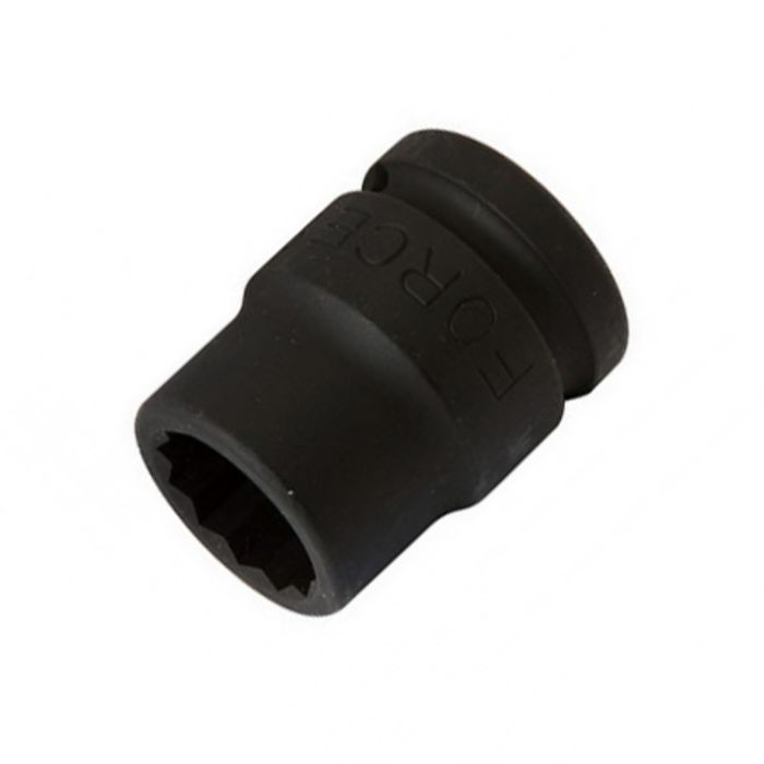 Головка торцевая FORCE F-46828, 28мм, 3/4", 12-гранная, ударная, L50мм