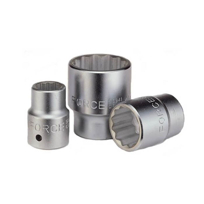 Головка торцевая FORCE F-56930, 30мм, 3/4", 12-гранная, L54мм
