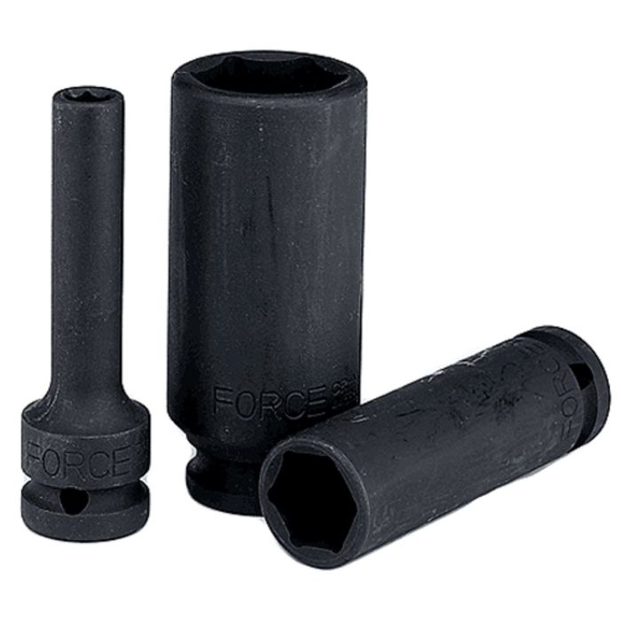 Головка торцевая FORCE F-4458532, 32мм, 1/2", 6-гранная, ударная, глубокая, L85мм