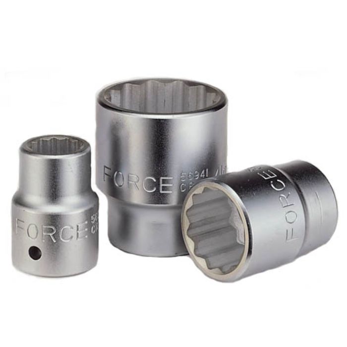 Головка торцевая FORCE F-58980, 80мм, 1", 12-гранная, L103мм