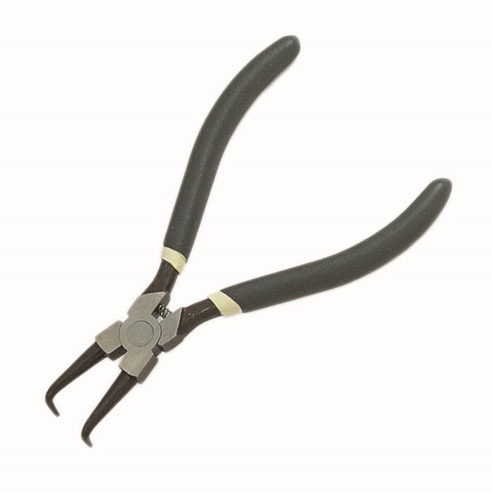 съёмник стопорных колец FORCE F-609ABC, сжимной, гнутый, 19-60мм, L180мм