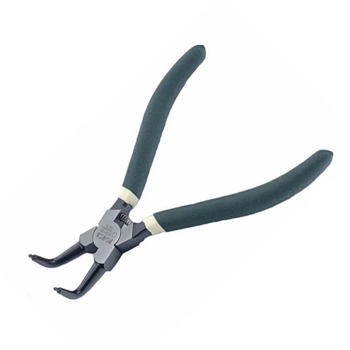 съёмник стопорных колец FORCE F-60905ABC, сжимной, гнутый, 8-25мм, L140мм