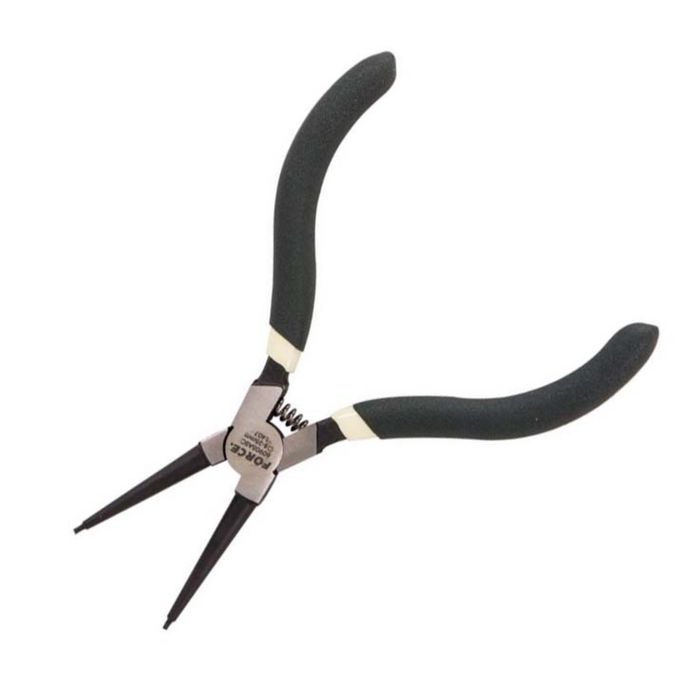 съёмник стопорных колец FORCE F-609ASC, сжимной, прямой, 19-60мм, L180мм