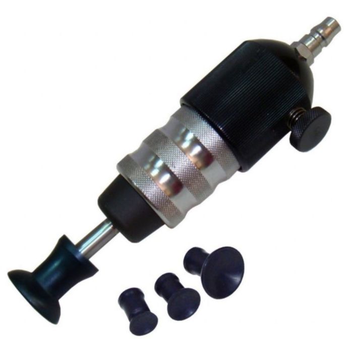 Набор для притирки клапанов FORCE F-62114, (20,30,35,40) пневматический, кейс 5 предметов