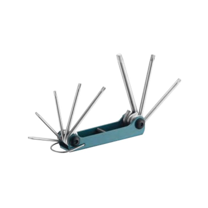 Набор ключей FORCE F-5083TF, TORX, T9Н-Т40Н, ударопрочных, 8 предметов на блистере