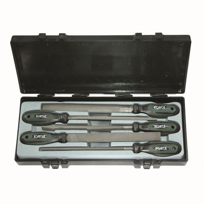 Набор напильников FORCE F-5056, 8", 5 предметов