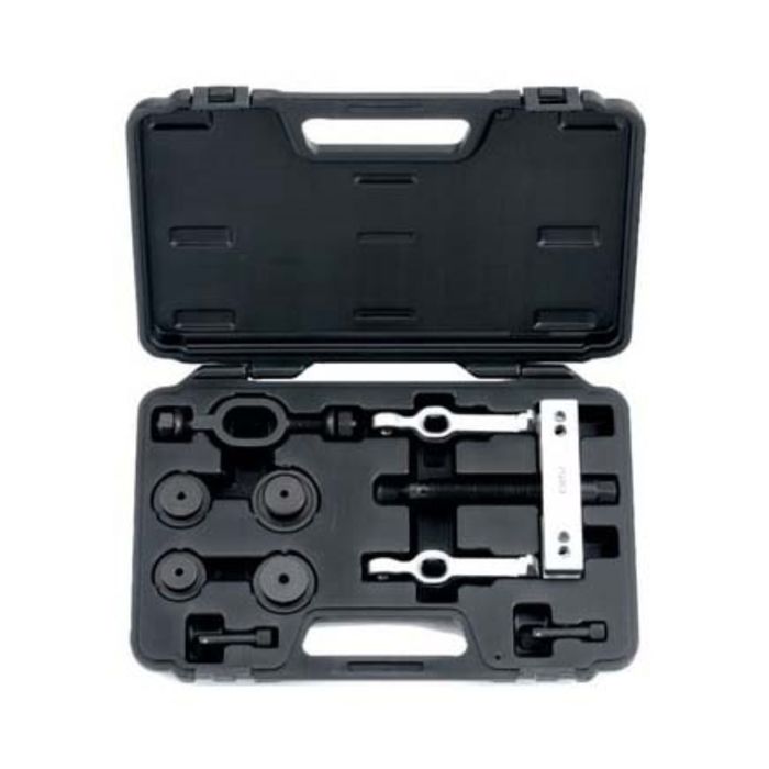Набор съёмников подшипников FORCE F-666A01, 2 прямых захвата 100-410мм, 11 предметов, кейс