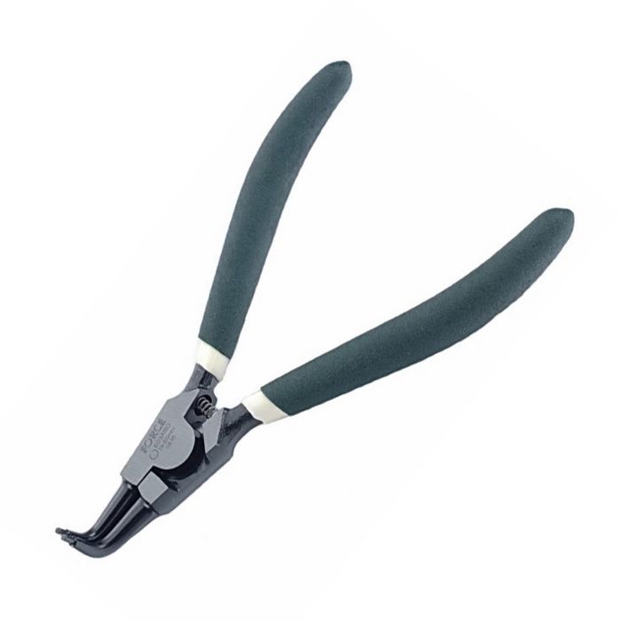 съёмник стопорных колец FORCE F-60909ABO, разжимной, гнутый, 40-100мм, L230мм