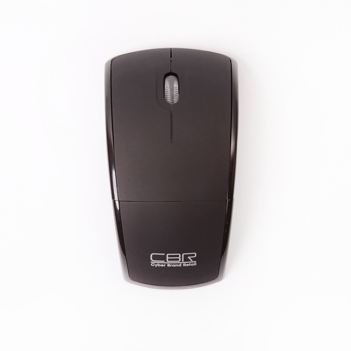 Мышь CBR CM-610 Black, оптика, 2,4Ггц, 1200 dpi, софттач, складная