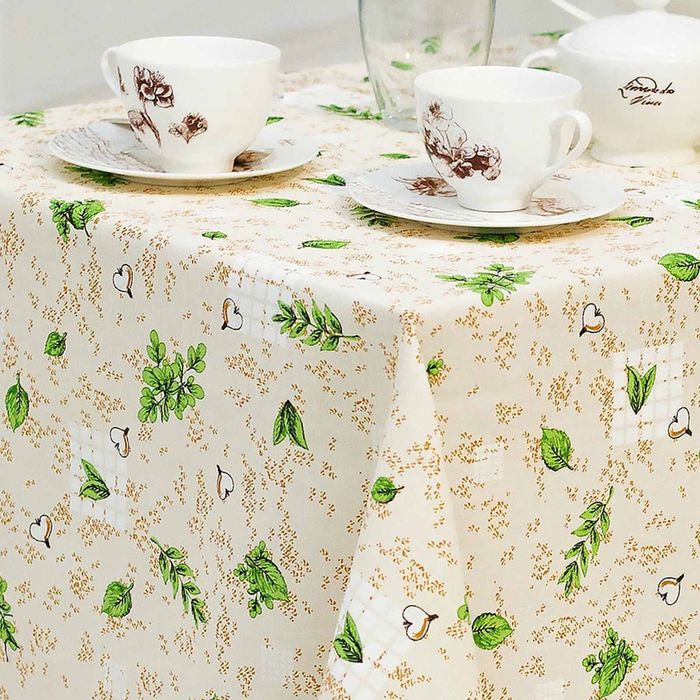 Скатерть "Травы", размер 125х145 см
