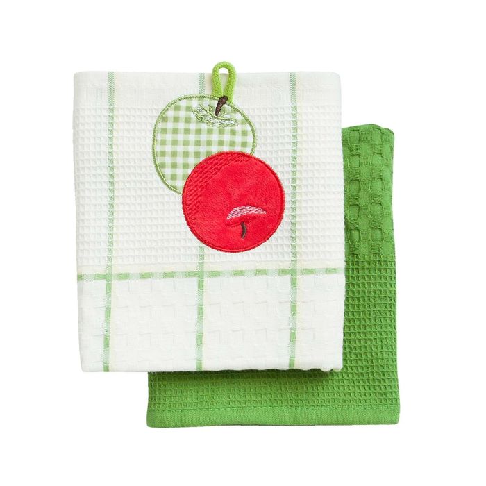 Набор полотенец "Яблоко", размер 45х70 см-2 штуки