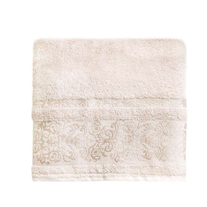 Полотенце махровое Bonita Дамаск, размер 50х90 см, цвет шампань