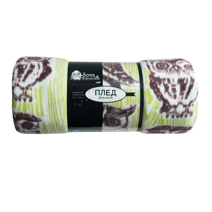 Плед флисовый "Букля", размер 150 х200 см