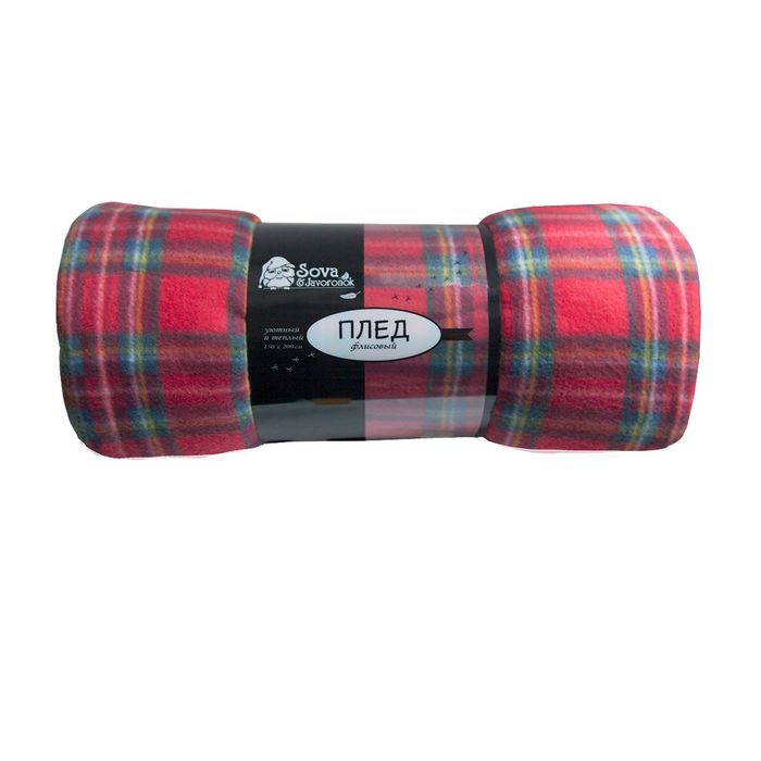 Плед флисовый "Эдинбург", размер 150 х200 см