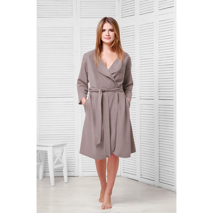 Халат женский Casual, размер 44/46, цвет кварц, 300 г/м2