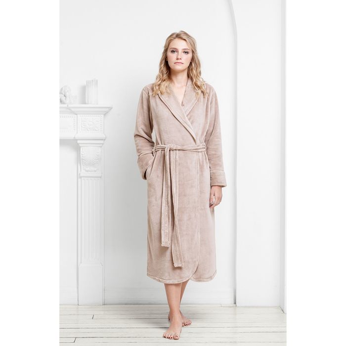 Халат женский Classic, размер 52, цвет фраппе, 300 г/м2