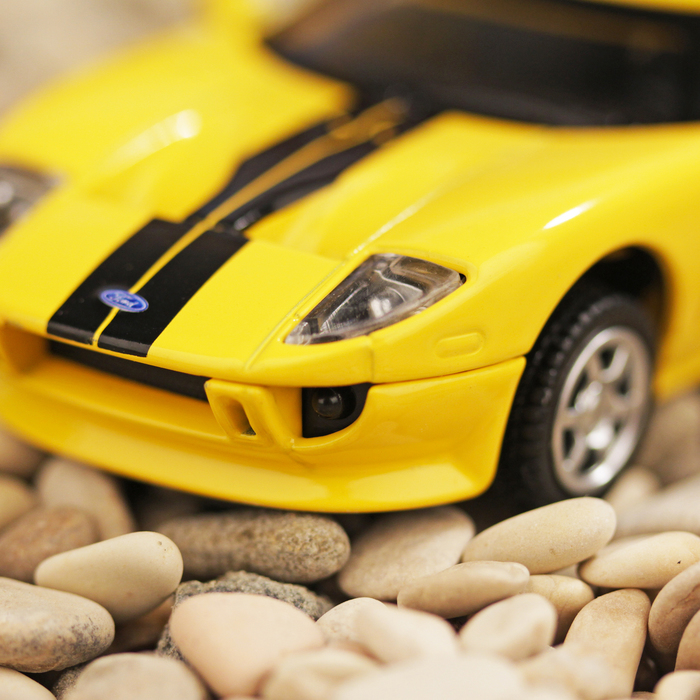 Машина металлическая инерционная Ford GT, масштаб 1:43, МИКС