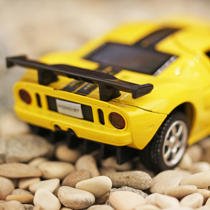 Машина металлическая инерционная Ford GT, масштаб 1:43, МИКС