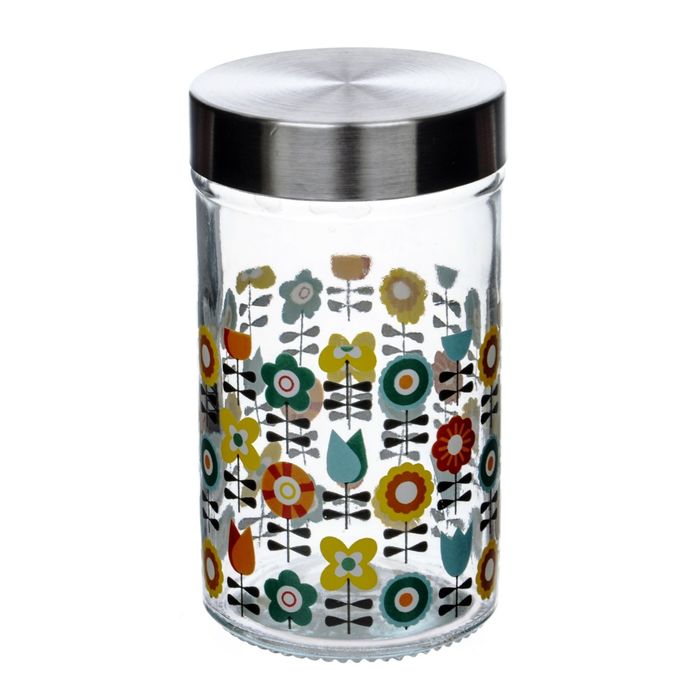 Банка "Цветы", 550 мл