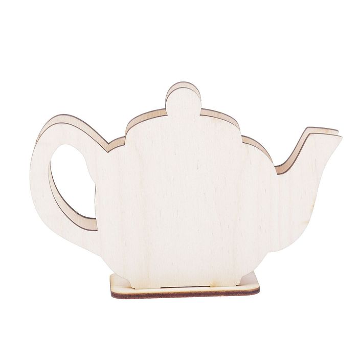 Салфетница из фанеры для декора (3 детали) "Заварник"