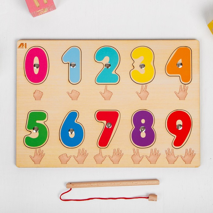 Пазл "Цифры" (магнитики)