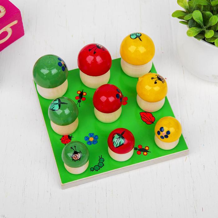 Счётный материал "Грибы на поляне", 9 шт.