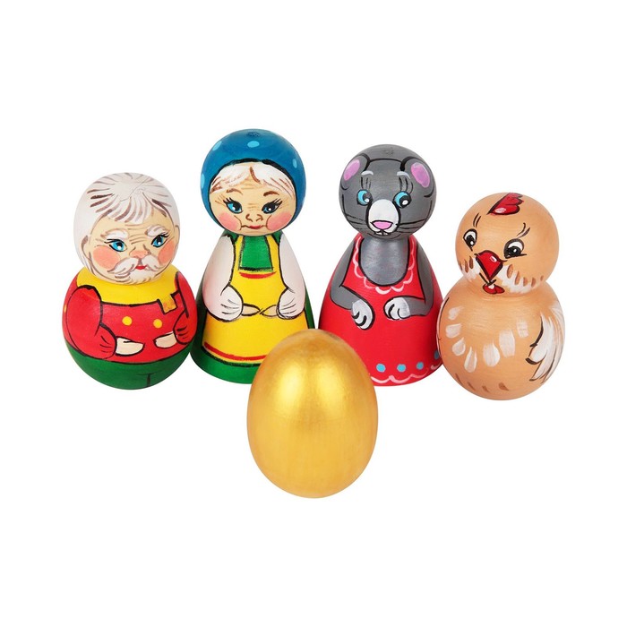 Кукольный театр "Курочка Ряба", 5 фигур