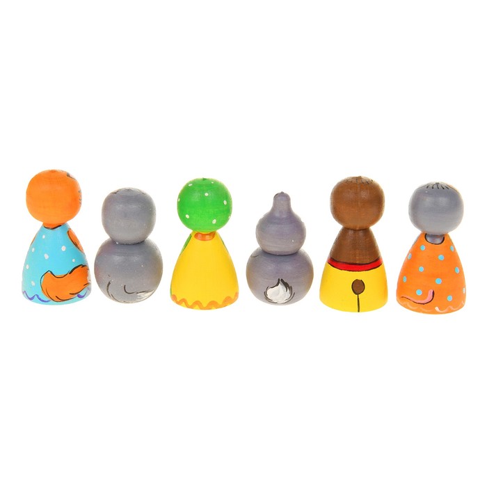 Кукольный театр "Теремок" цвета МИКС