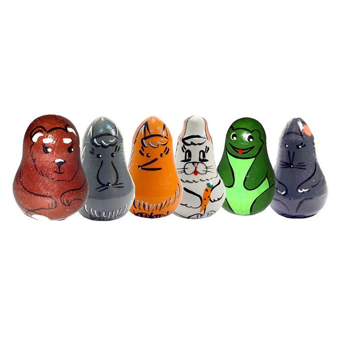 Пальчиковый театр "Теремок", 6 элементов