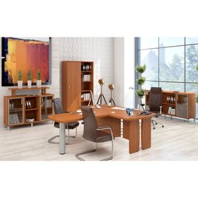 

Стол руководителя BORN В 101, орех гарда