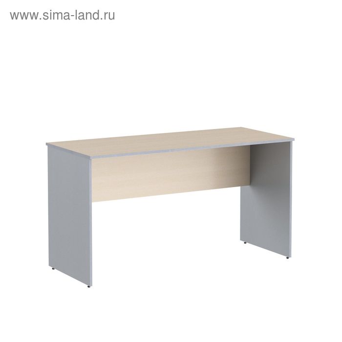 Стол письменный IMAGO СП-3.1, клён/металлик письменный стол skyland imago сп шхг 140х72 см цвет ясень шимо