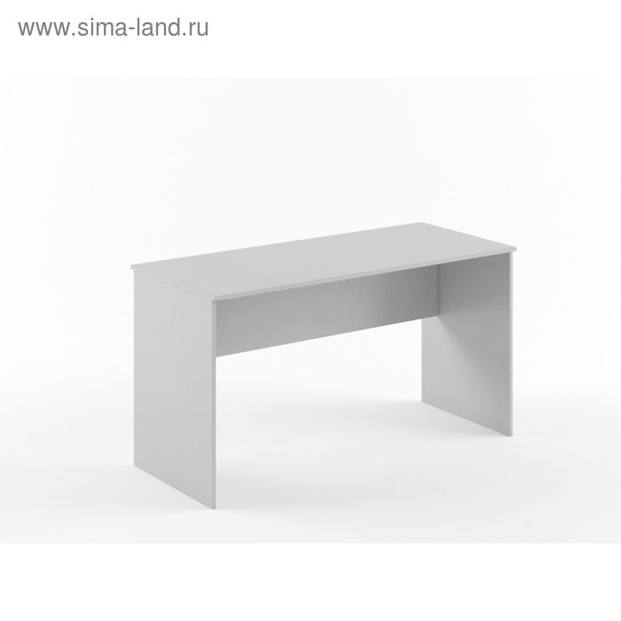 Стол письменный SIMPLE S-1400, серый стол письменный айден серый серый