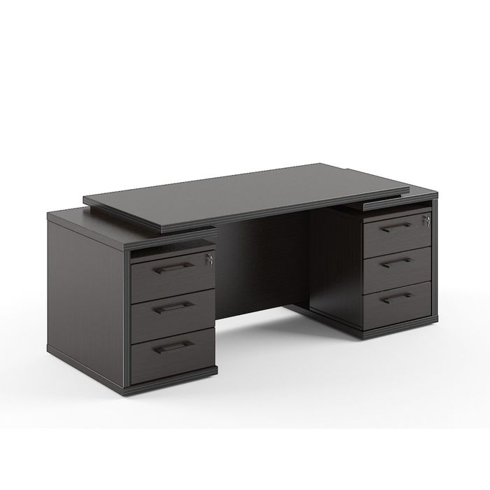 Стол 2-х тумбовый TORR TDT 197, венге магия