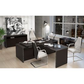 

Стол руководителя TORR TCT 1820L, венге магия