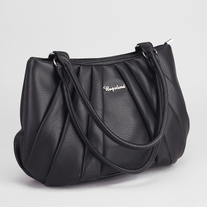 Сумка женская, отдел на молнии, цвет чёрный